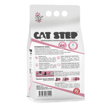 Наполнитель для котят комкующийся минеральный CAT STEP Compact White Baby Powder, 5 л