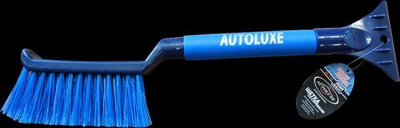 Щетка со скребком AL-116-(кор.24шт.) син.