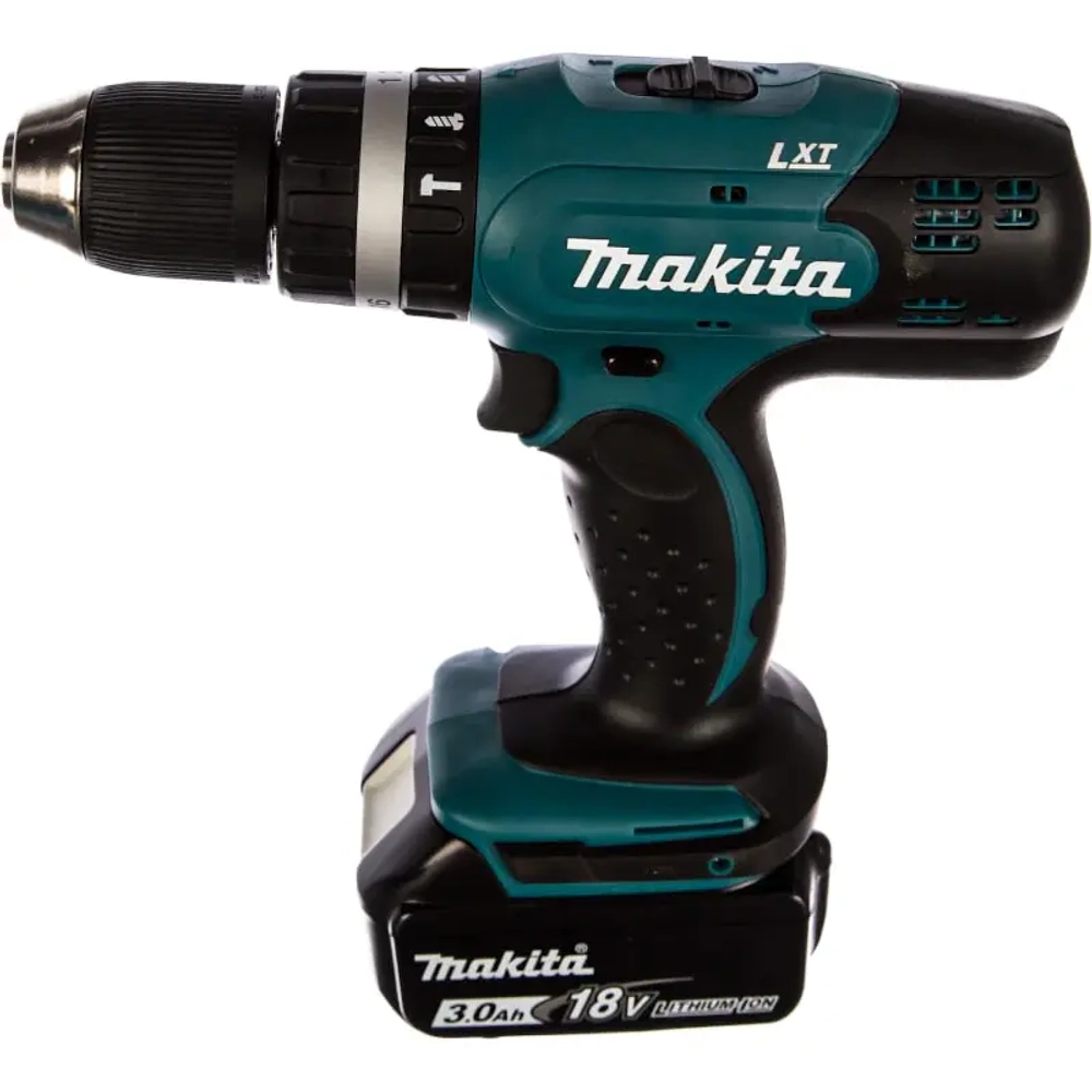 Makita DHP453RFE аккумуляторная ударная дрель-шуруповерт (2 x 3 Ач, ЗУ)