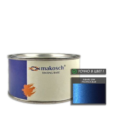 Автоэмаль makosch/SUBARU 23W, Базовая эмаль, синий, перламутр, 200мл.