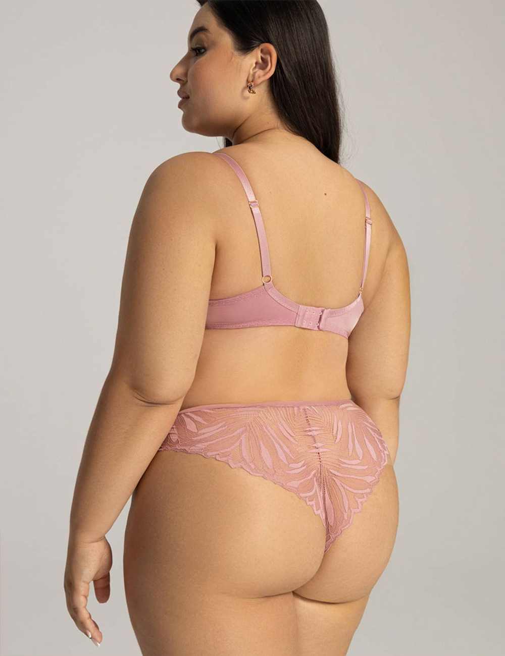 Трусы бразилиана Ava YASEMIN 2106 brazyliany pink peony