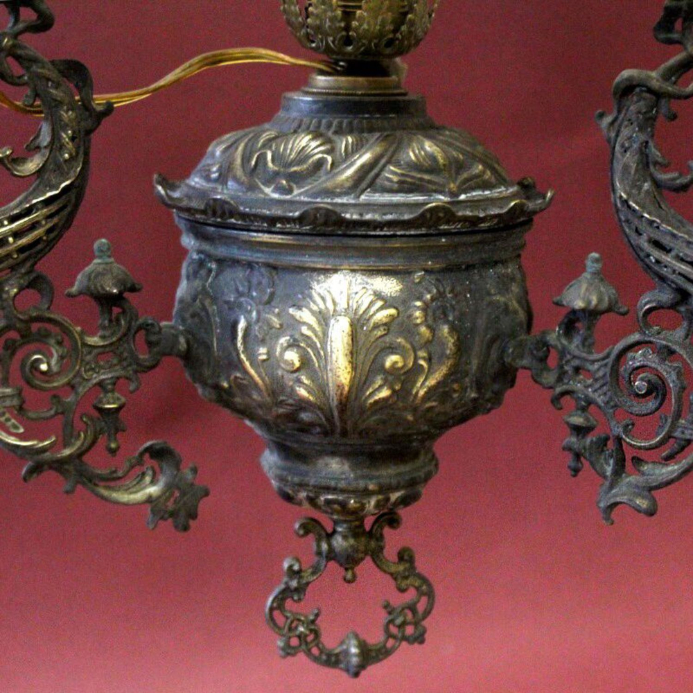 Бронзовая люстра «Рог Изобилия»