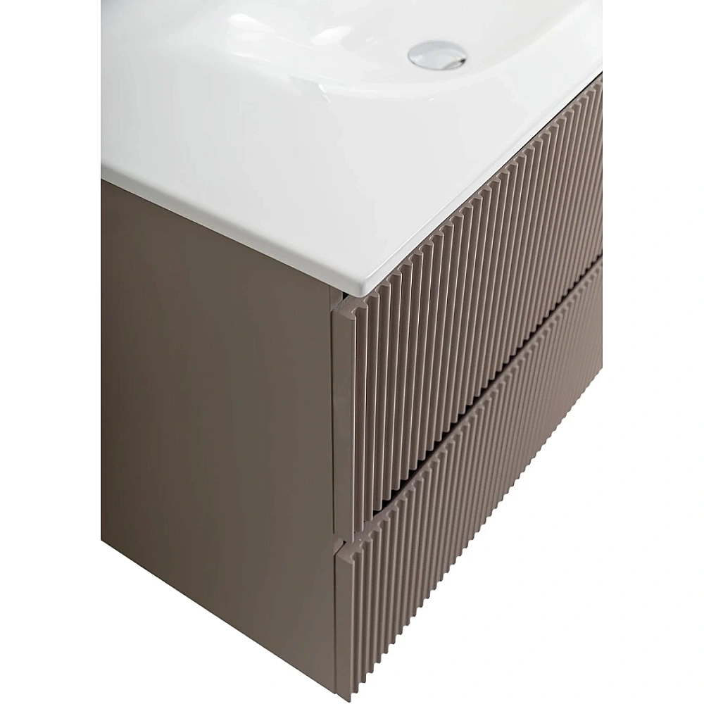 Тумба с раковиной BelBagno 120 UNO-1200-2C-SO-СO+BB-8099-120 бежевая матовая