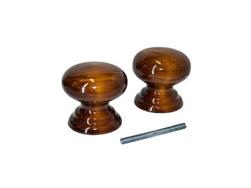 Ручка-кнопка круглая Мокко (24шт/уп)