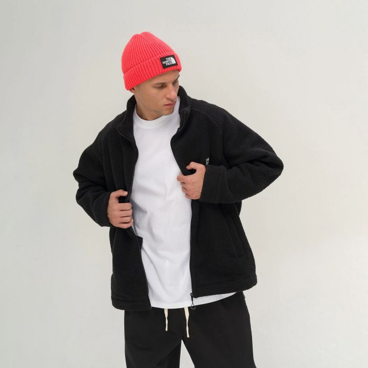 Свитшот КУЛЬТУРА ZIP SHERPA, черный