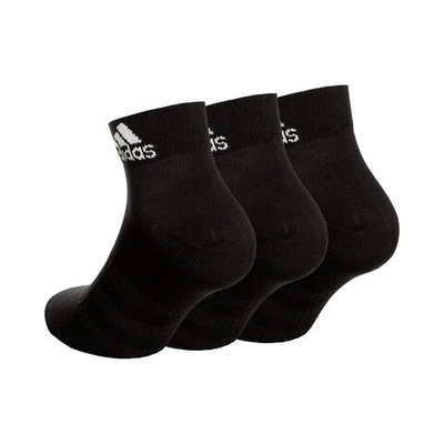 adidas Light Ankle Sports Socks 3 Pack - Black