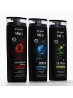 Гель для душа бодрящий For men, сила и энергия, 400 мл, BONA
