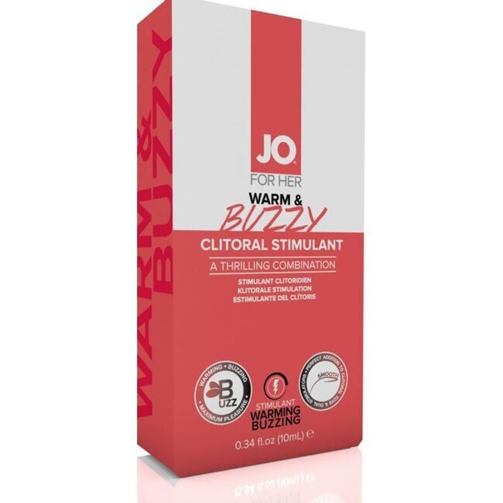 Клиторальный крем JO "WARM & BUZZY CLITORAL CREAM"
