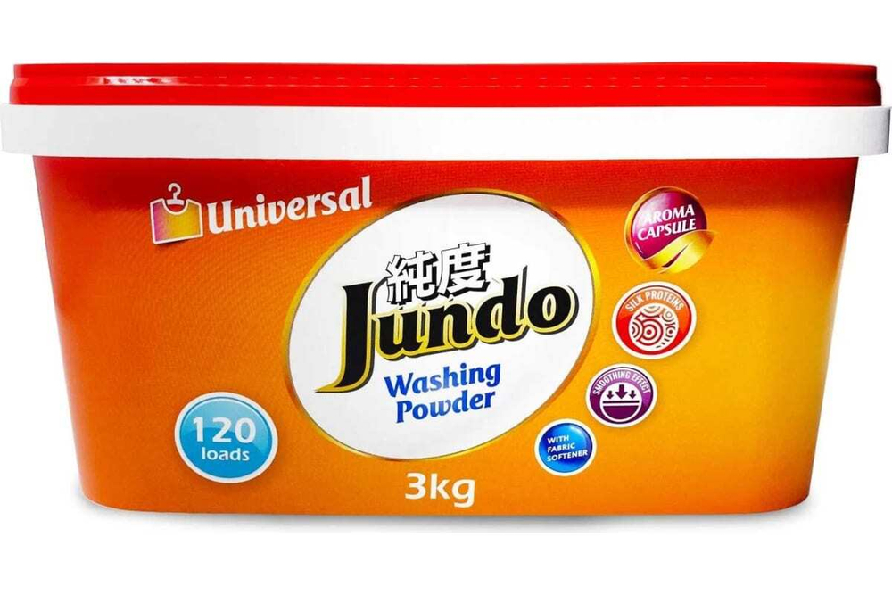 JUNDO 3кг Стир/пор Универсальный с кондиционером «Universal»*4