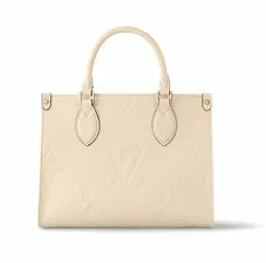 Сумка Louis Vuitton Onthego кремовый