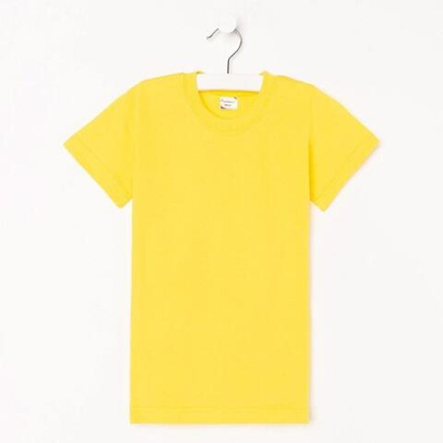 Футболка детская, цвет желтый, р. 140. 7070295, 1 шт.