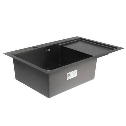 Мойка для кухни врезная из нержавеющей стали толщина 3мм AFLORN 78х51 Графит (3.0х220) AF97851F-L