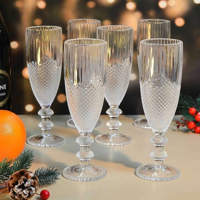 Набор бокалов 6шт 165мл, d5,6см, h18,6см, LXZS3210