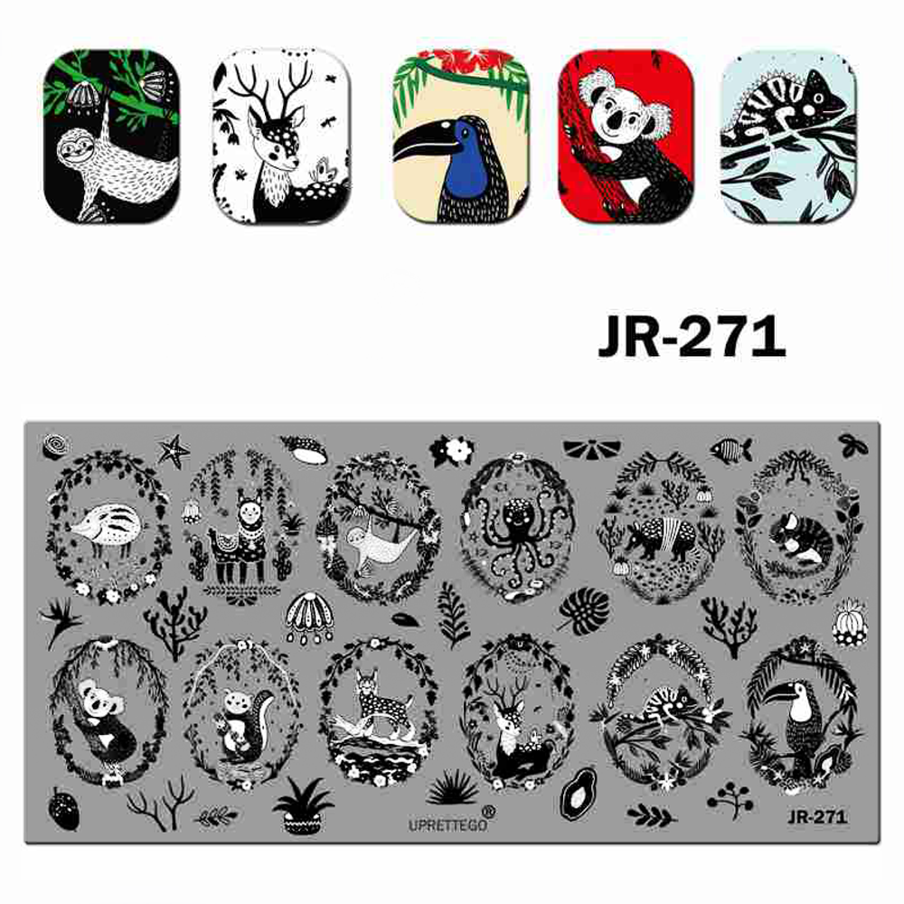 Пластина для стемпинга JR271