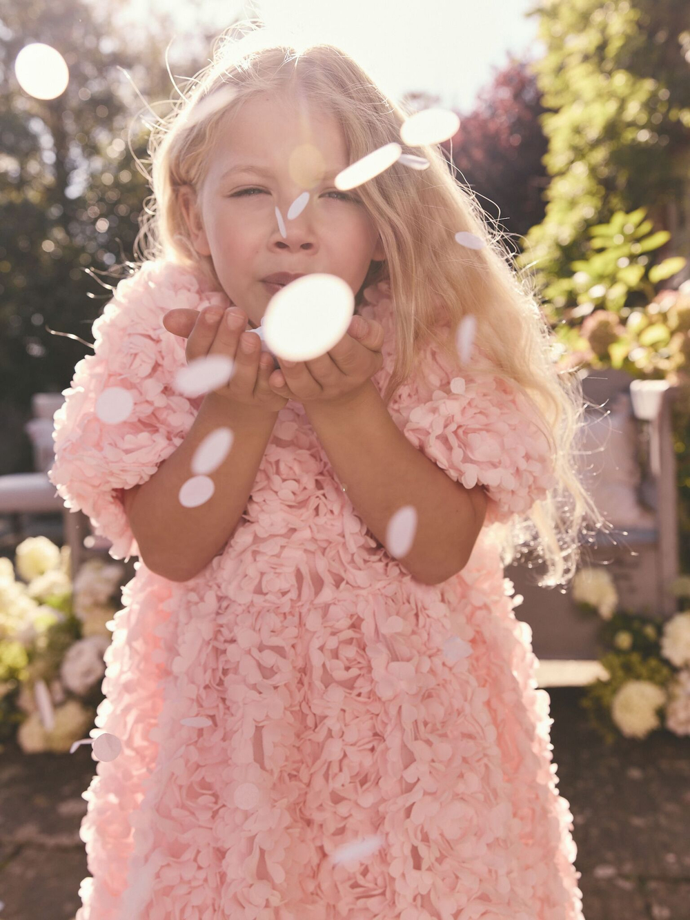 Платье для девочки Next E57-554, Розовый