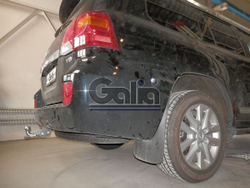 Фаркоп оцинкованный Galia T071C для Toyota Land Cruiser 200 2008-, Lexus LX 2008-(паспорт и сертификат в комплекте)(без электрики)