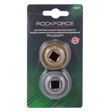 Набор головок для регулировки распределительного вала автомобилей группы VAG 2пр. (1.8/2.0 TFSI/TSI), в блистере RockForce##Rock FORCE RF-902G13