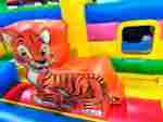 Коммерческий батут "Тигриная страна 5" 10*6*6 м