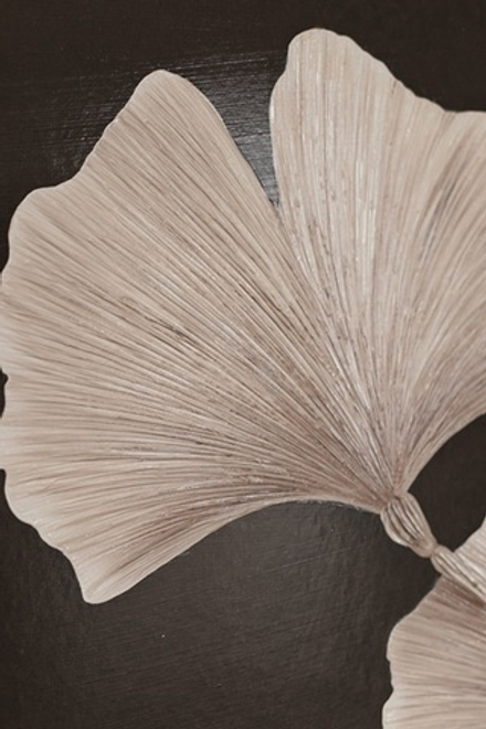 Панно Гинкго Билоба II на холсте и дереве