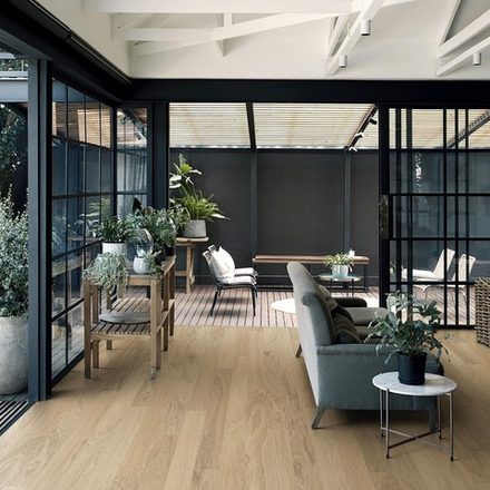 Паркетная доска Kahrs Дуб Light Suede