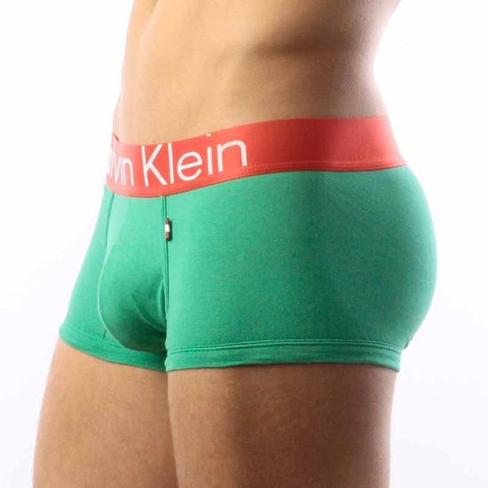 Мужские трусы боксеры зеленые Calvin Klein Italy