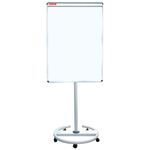 Доска-флипчарт магнитно-маркерная 70х100 см, передвижная, ГАРАНТИЯ 10 ЛЕТ, BRAUBERG, 231703