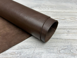 Diderot Dark Brown (1,2-1,4 мм) цв. Коричневый, натуральная кожа