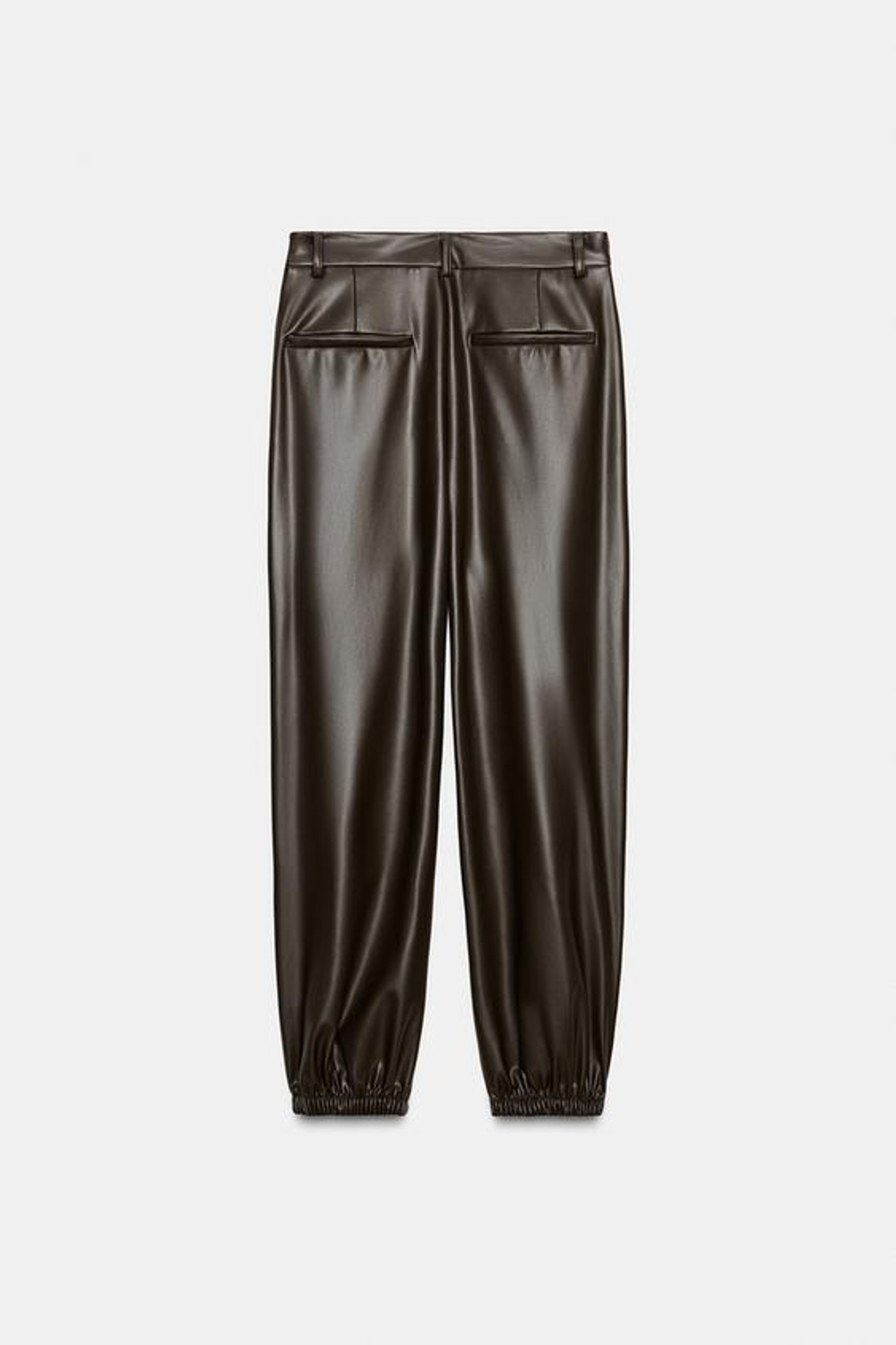 ZARA БРЮКИ-ДЖОГГЕРЫ, КОРИЧНЕВЫЙ