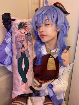 Мини дакимакура Изуку Мидория из Моя геройская академия арт. M0273, 60х20 см