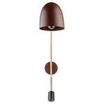 Светильник настенный fedd, 48х63 см, вишневый