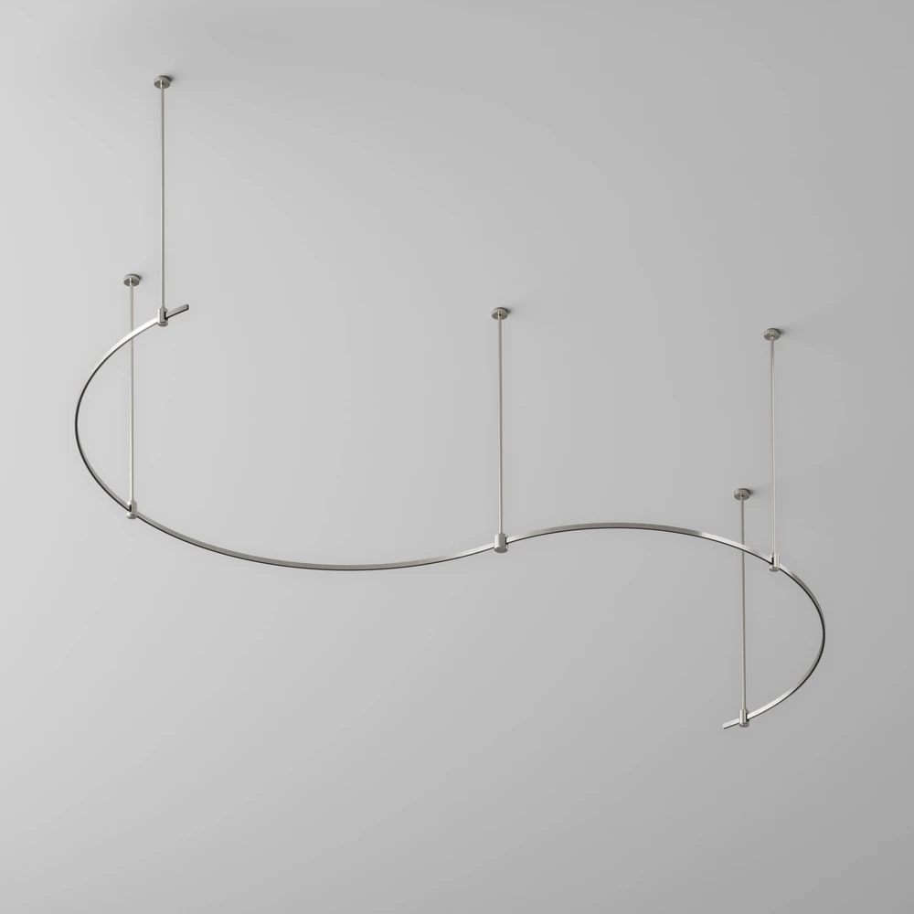 Магнитный шинопровод Maytoni BUSBAR TRUNKINGS FLARITY TRX154-2SR-D1500-PT