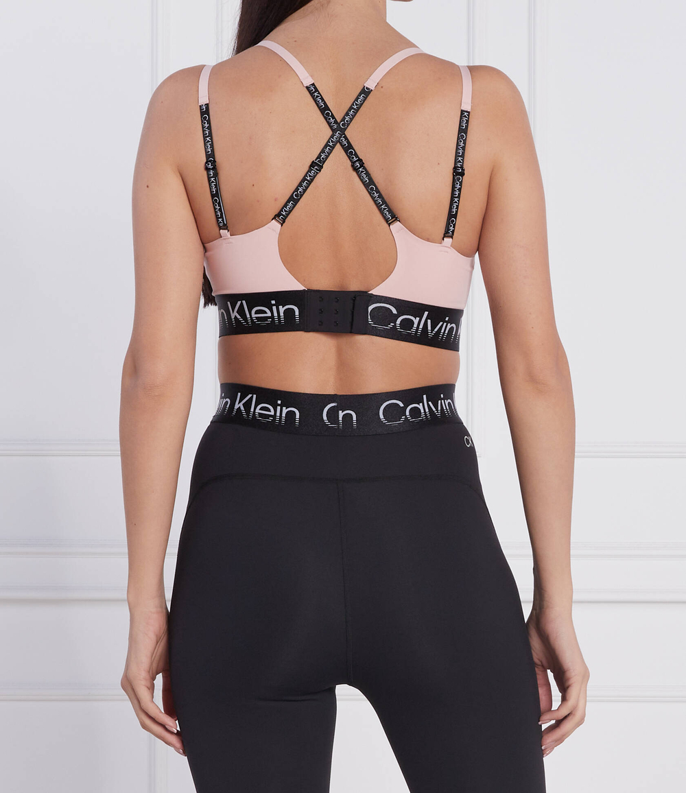 бюстгальтер Calvin Klein Performance - пудро-розовый(00GWF2K100)