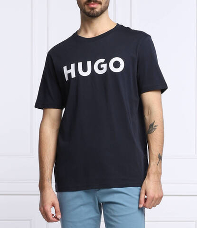 футболка dulivio HUGO - темно-синий(50467556)