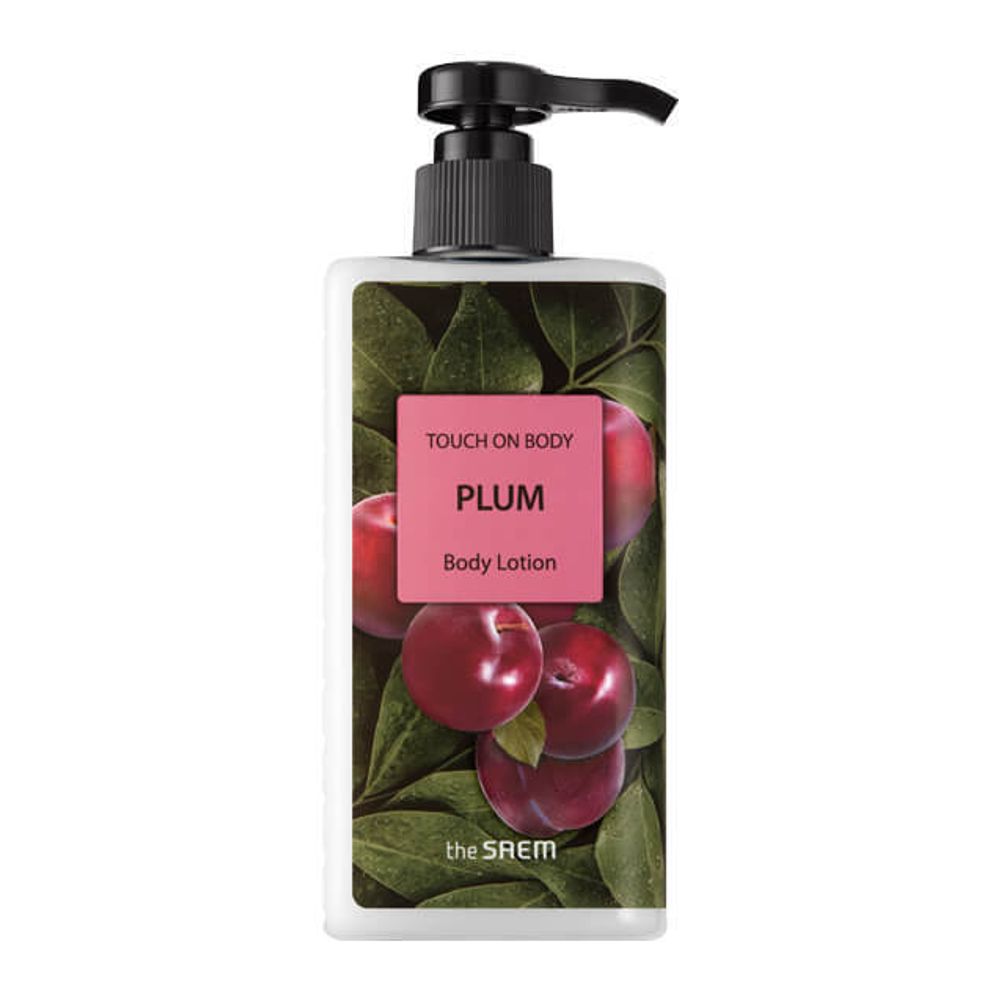 Лосьон для тела с ароматом сливы THE SAEM Touch On Body Plum Body Lotion 300мл