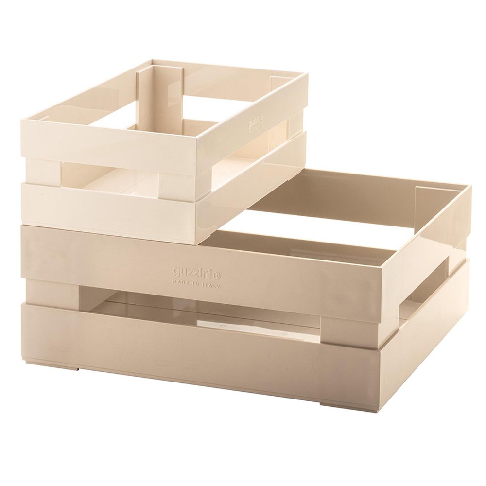 Набор ящиков tidy&store, бежевый, 2 шт.