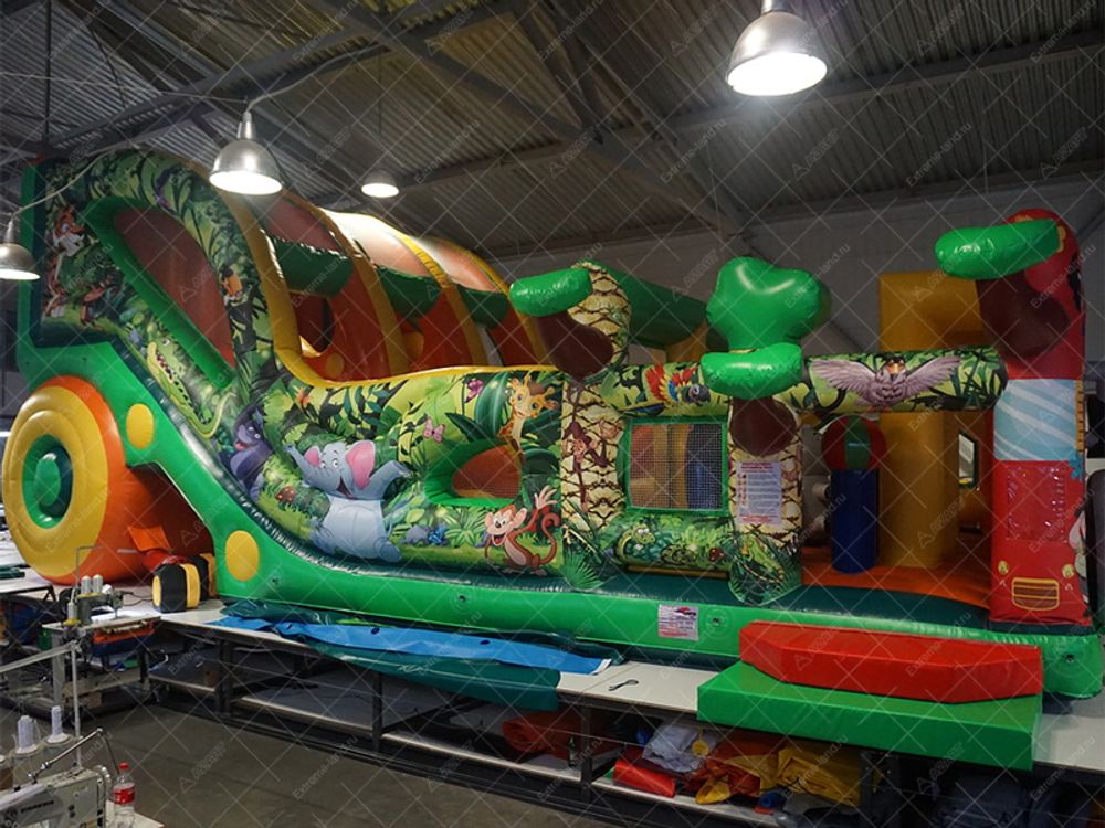 Батут-горка "Танзания"