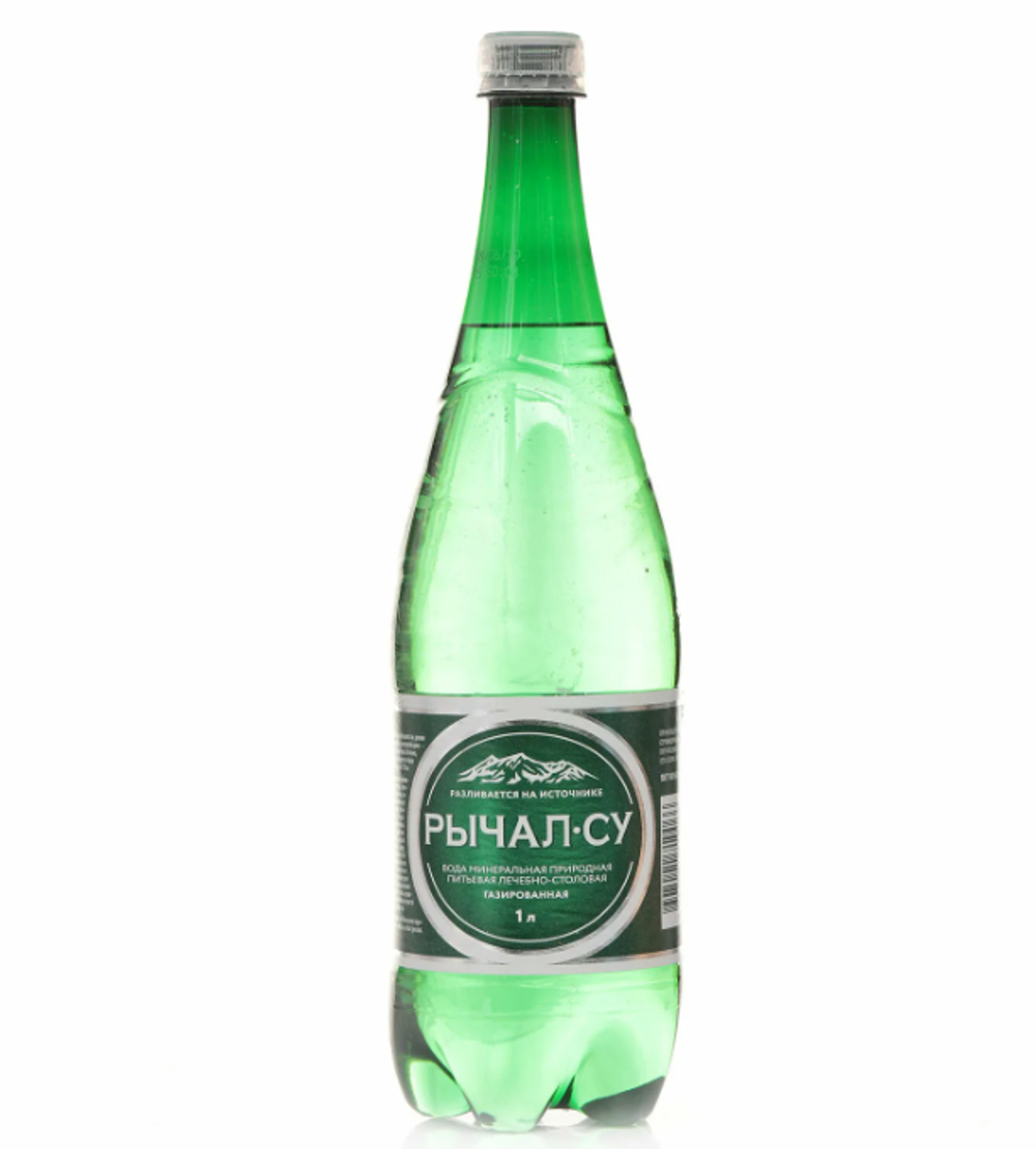 Минеральная вода "Рычал-Су " 1,0 л. ПЭТ(9 шт. в упаковке)