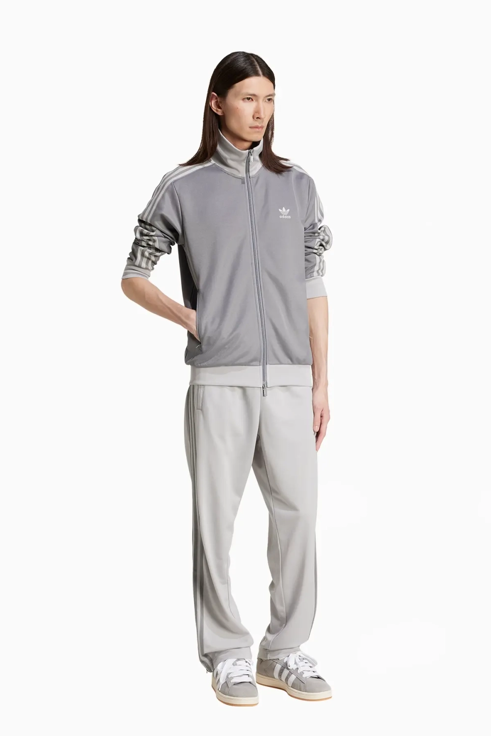 Кофта adidas Adicolor Classics Beckenbauer - серый