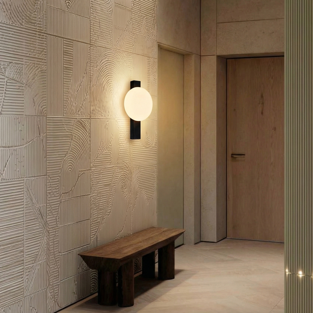 810587 Бра SNODO 7W LED 490LM G ЧЕРНЫЙ/БЕЛЫЙ 3000K