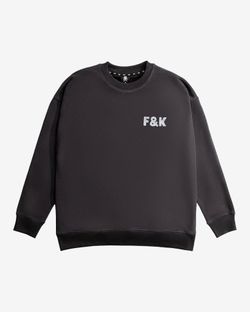 Толстовка F&K темно-серая