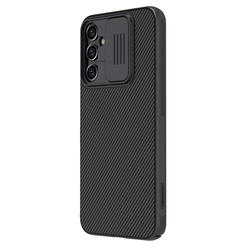 Чехол жесткий тонкий от Nillkin для Samsung Galaxy A34 5G, серия CamShield Case с защитной шторкой для задней камеры