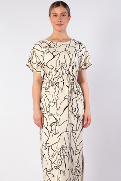 Платье женское 3946АПБ, Абстракция #363Абв053946АПБ