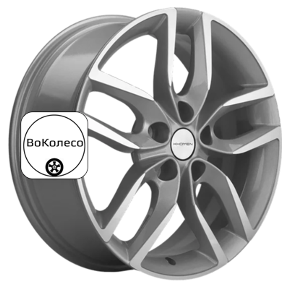 6,5x17/5x114,3 ET45 D67,1 KHW1708 (Mazda3/CX30) F-Silver-FP Khomen Wheels