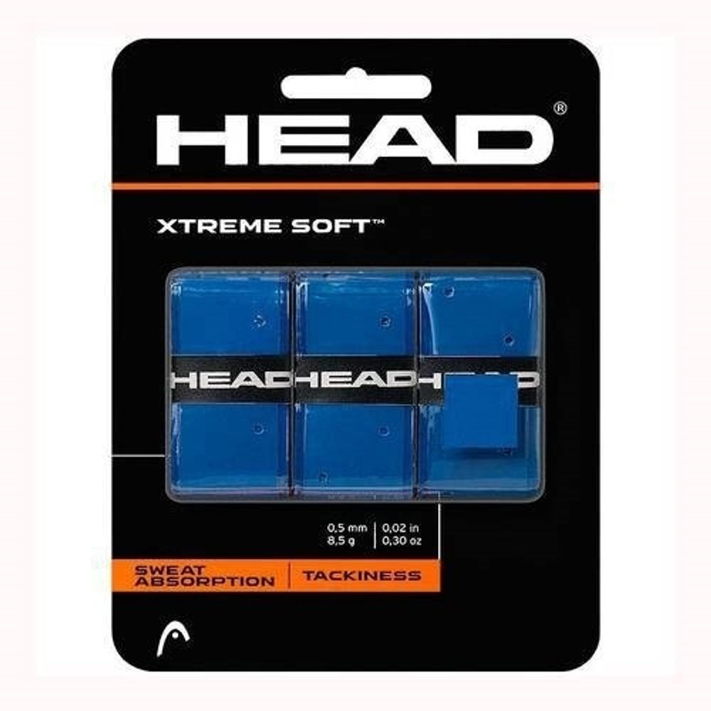 Аксессуары для тенниса Намотка овергрип HEAD XTREME SOFT SWEAT ABSORBATION .