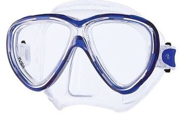 Маска TUSA M-211 Freedome One прозрачный/синий