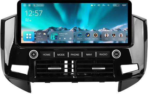 Магнитола для Mitsubishi Pajero 4 2012-2022 (штатная КЗВ) - Teyes CC4 монитор 12.3" 2K QLED + рамка LUX, Android 14, Быстрейшая, Snapdragon 680, DSP, CarPlay, 4G SIM-слот