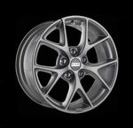Диск колесный BBS SR 7.5x17 5x120 ET35 CB82.0 satin himalaya grey