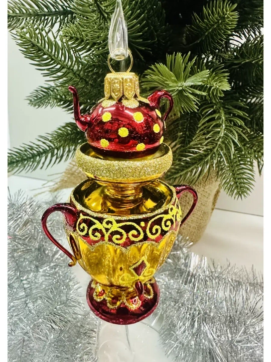 Елочное украшение-Самоварчик