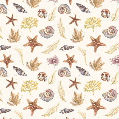 Бежевый ракушечный