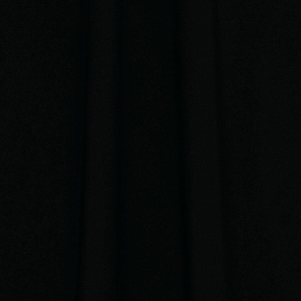 Тонкий шёлковый крепдешин чёрного цвета